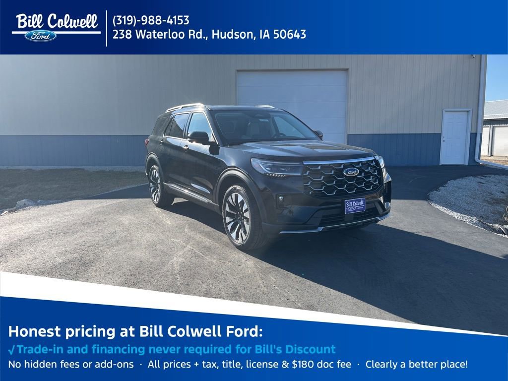 New 2026 Ford Explorer Platinum w/ LUX Leather Package image 1