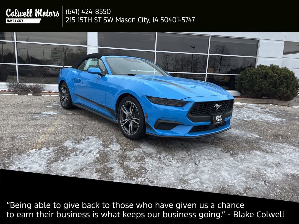 Used 2025 Ford Mustang Premium w/ Wheel & Stripe Package image 1