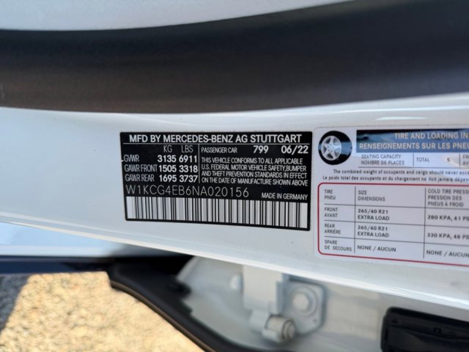 Used 2022 Mercedes-Benz EQS 580 4MATIC Sedan image 23