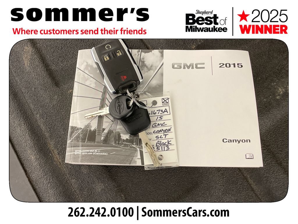 Used 2015 GMC Canyon SLT AWD/4WD image 24