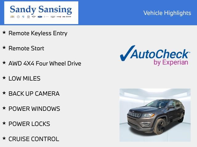 Used 2018 Jeep Compass Latitude w/ Popular Equipment Group AWD/4WD image 8