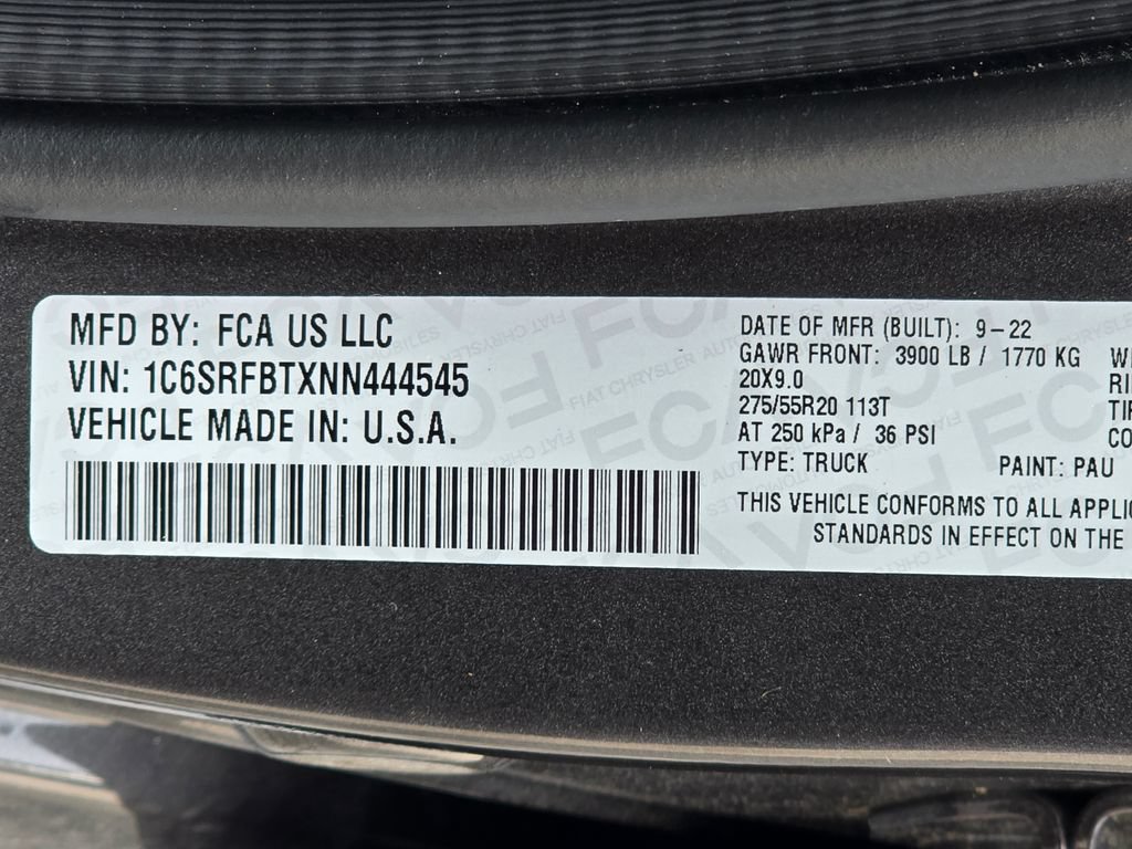 Used 2022 RAM 1500 Big Horn AWD/4WD image 52