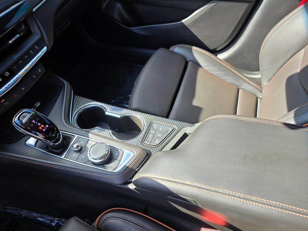 Used 2022 Cadillac CT4 V w/ Technology Package RWD image 25