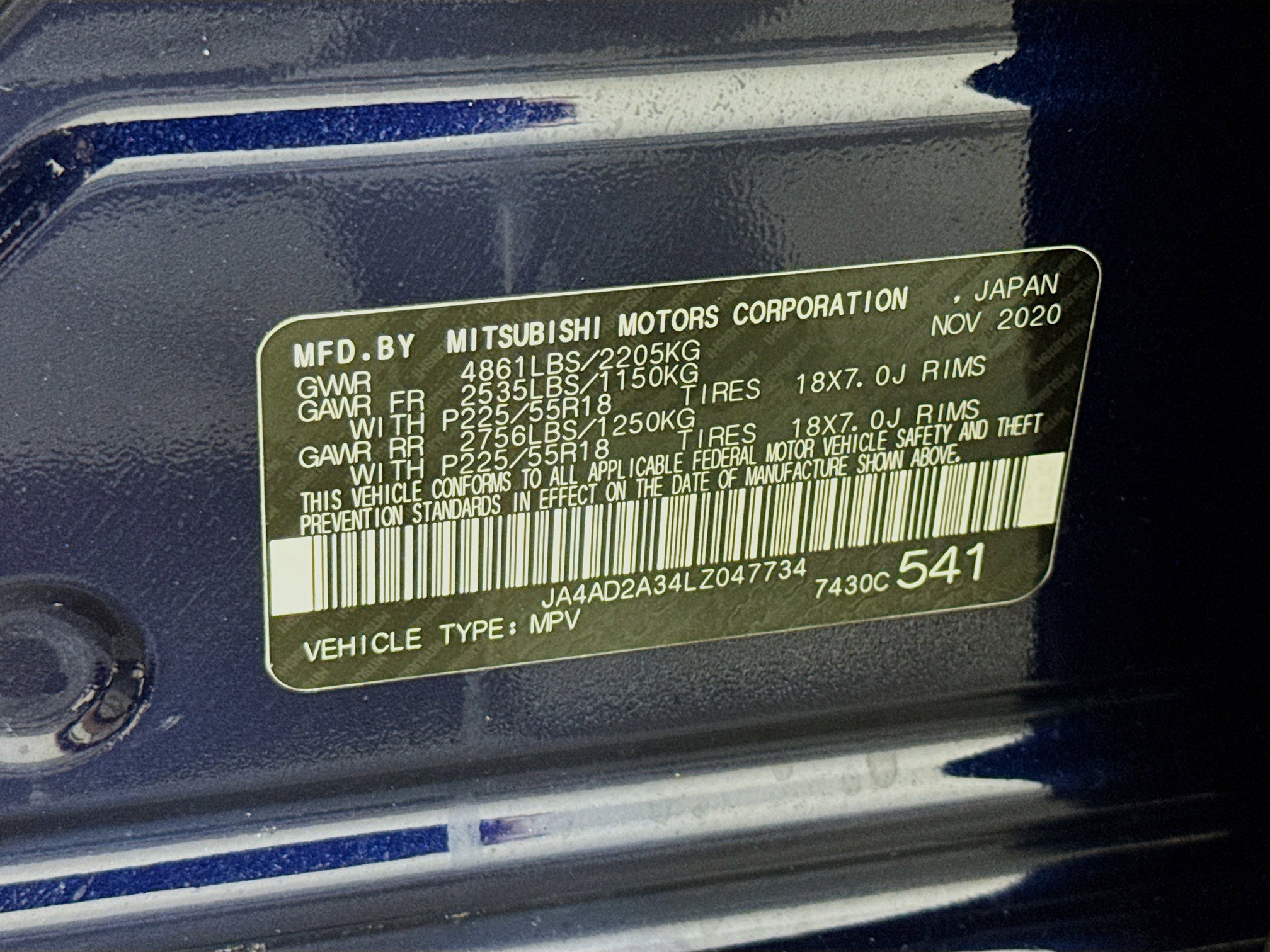 Used 2020 Mitsubishi Outlander ES image 38