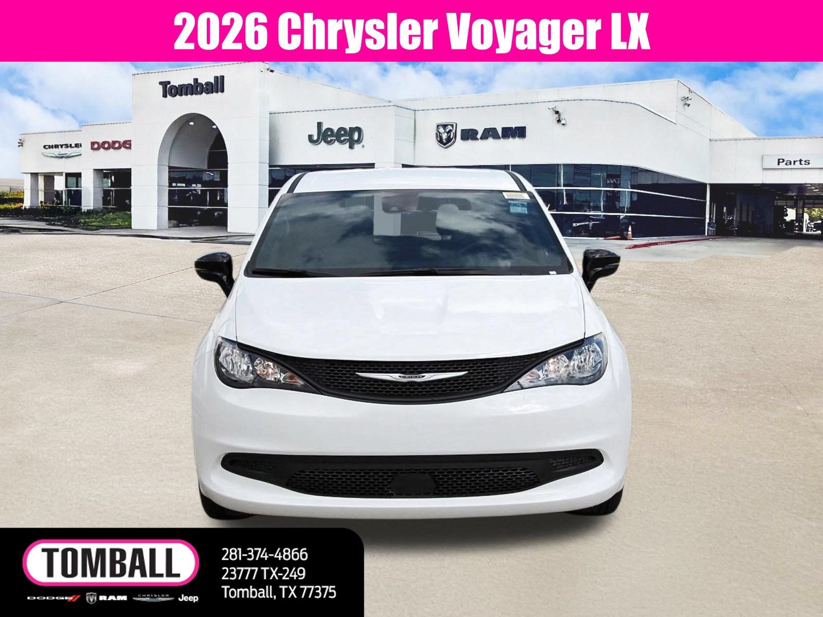 New 2026 Chrysler Voyager LX FWD image 2