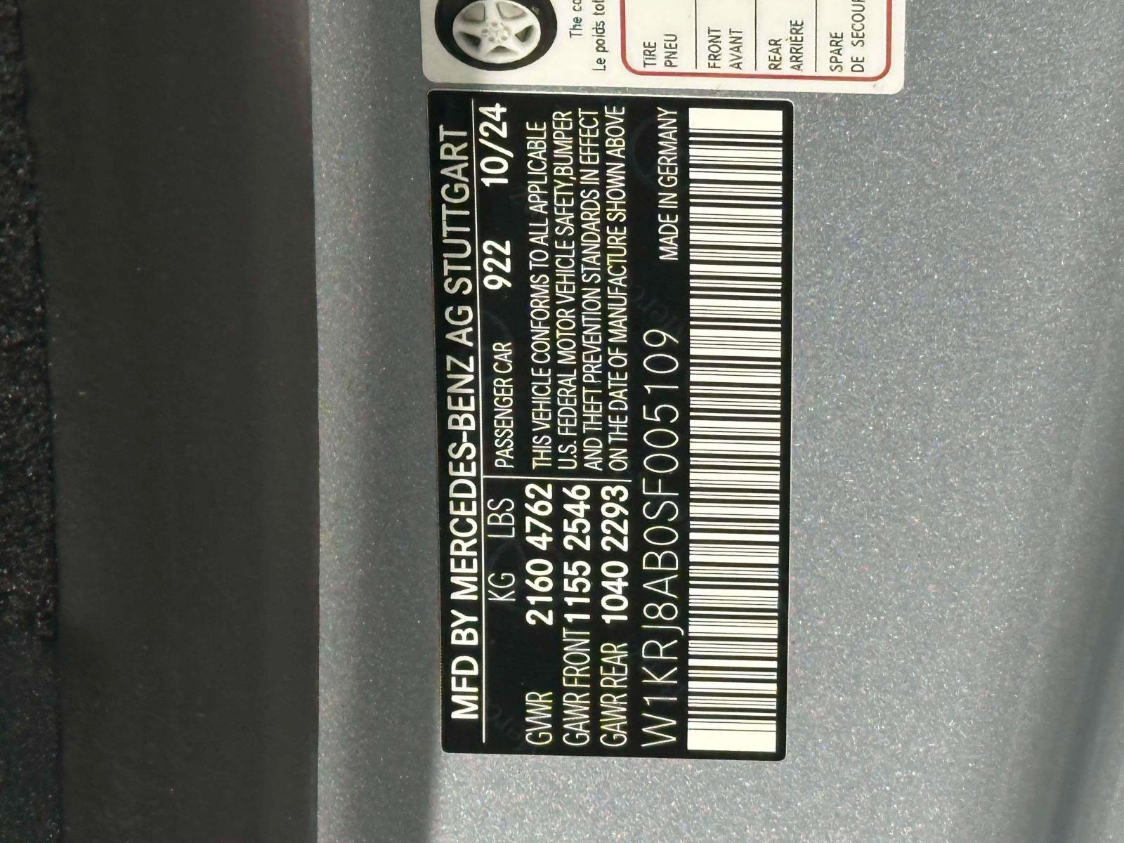 Certified 2025 Mercedes-Benz AMG GT 55 image 10
