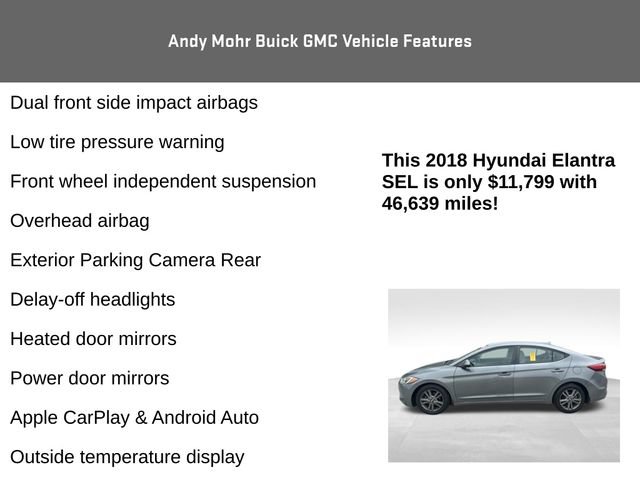 Used 2018 Hyundai Elantra SEL FWD image 8