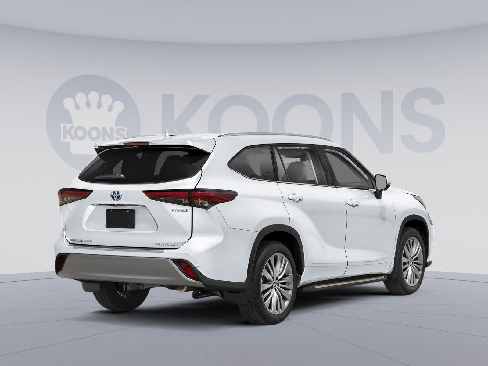 New 2026 Toyota Highlander Platinum image 2