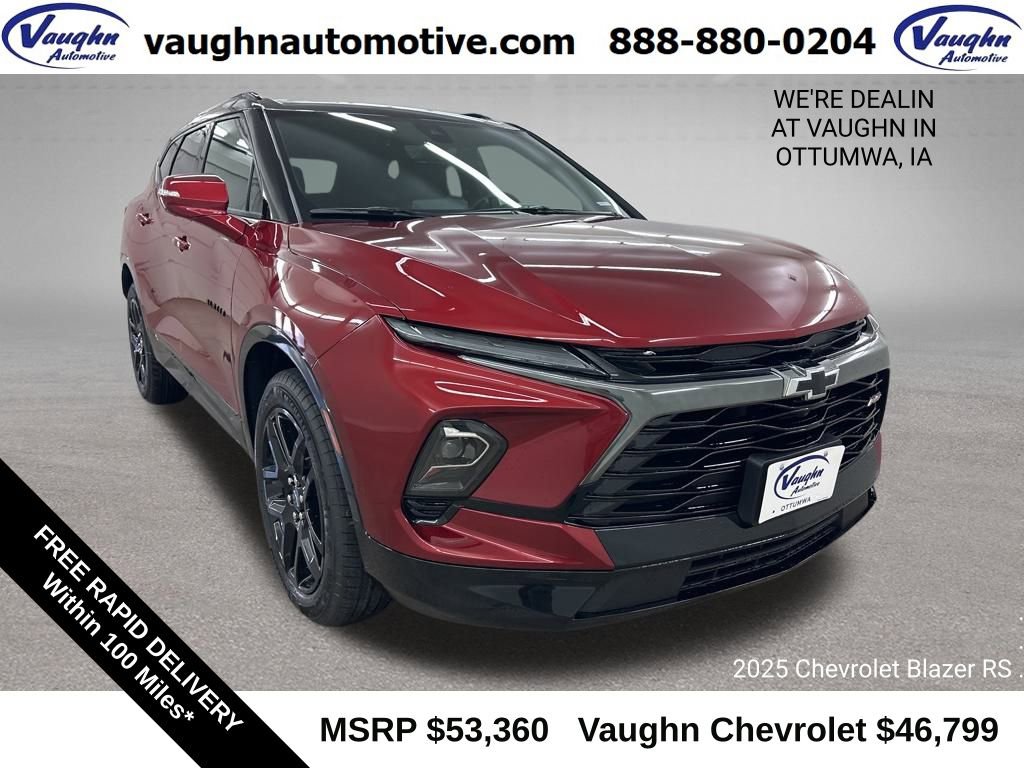 New 2025 Chevrolet Blazer RS w/ Driver Confidence II Package