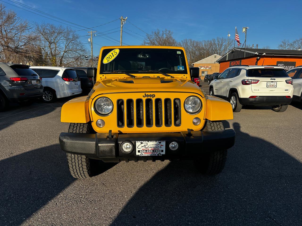 Used 2015 Jeep Wrangler Unlimited Sahara AWD/4WD image 2