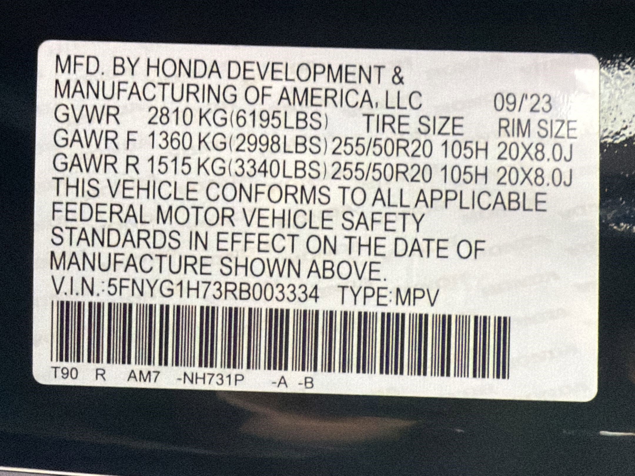 Used 2024 Honda Pilot Touring image 19