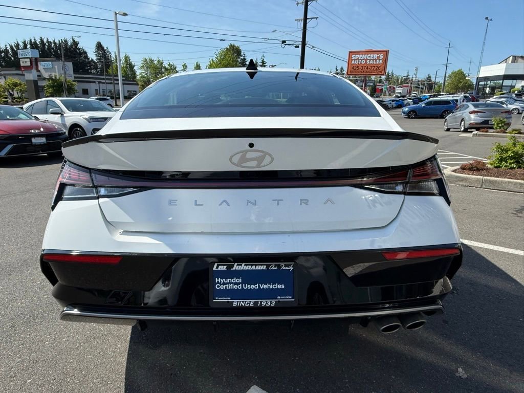 Certified 2025 Hyundai Elantra N Line FWD image 4