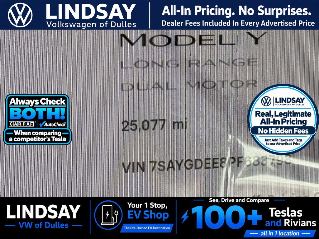 Used 2023 Tesla Model Y Long Range AWD/4WD image 29