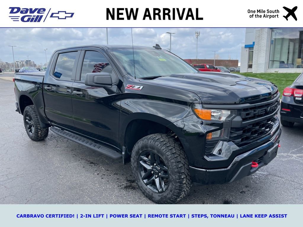 Certified 2022 Chevrolet Silverado 1500 Custom Trail Boss AWD/4WD image 1
