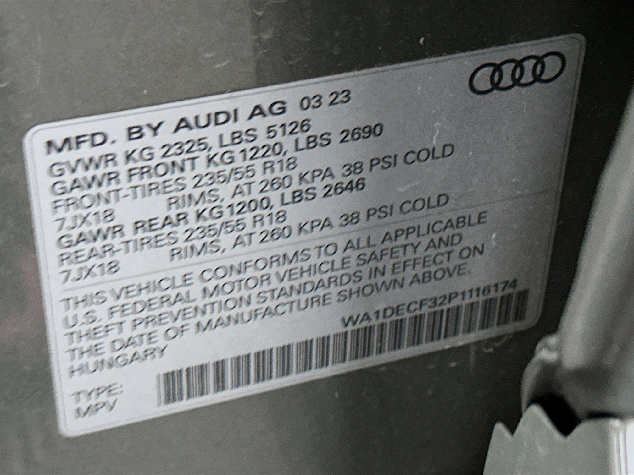 Used 2023 Audi Q3 2.0T Premium image 12