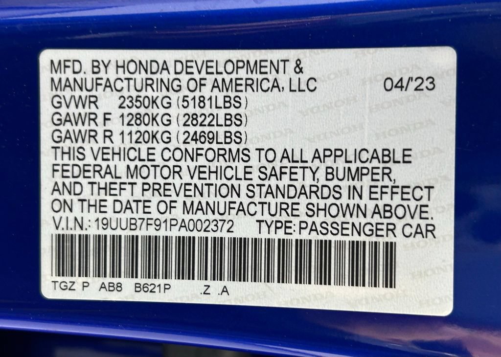 Used 2023 Acura TLX Type S AWD/4WD image 41