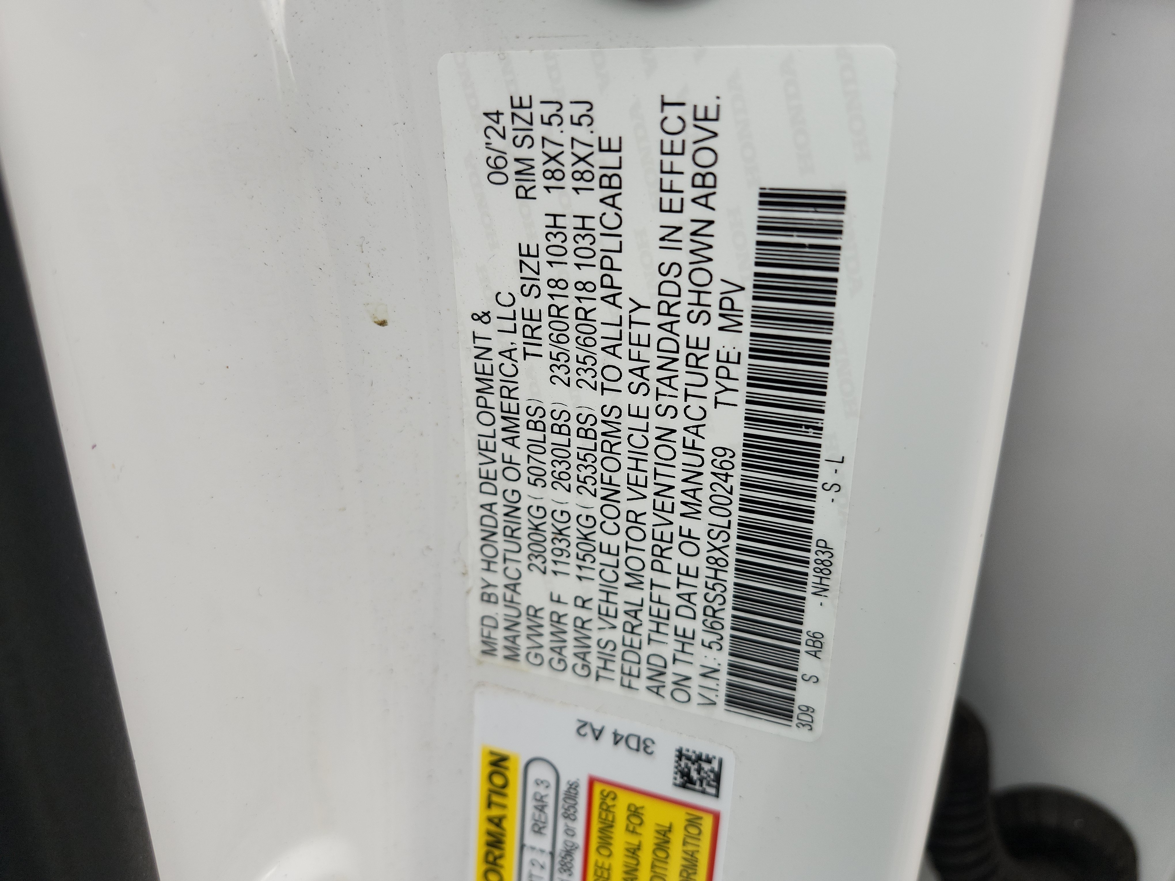 Certified 2025 Honda CR-V Sport-L image 27