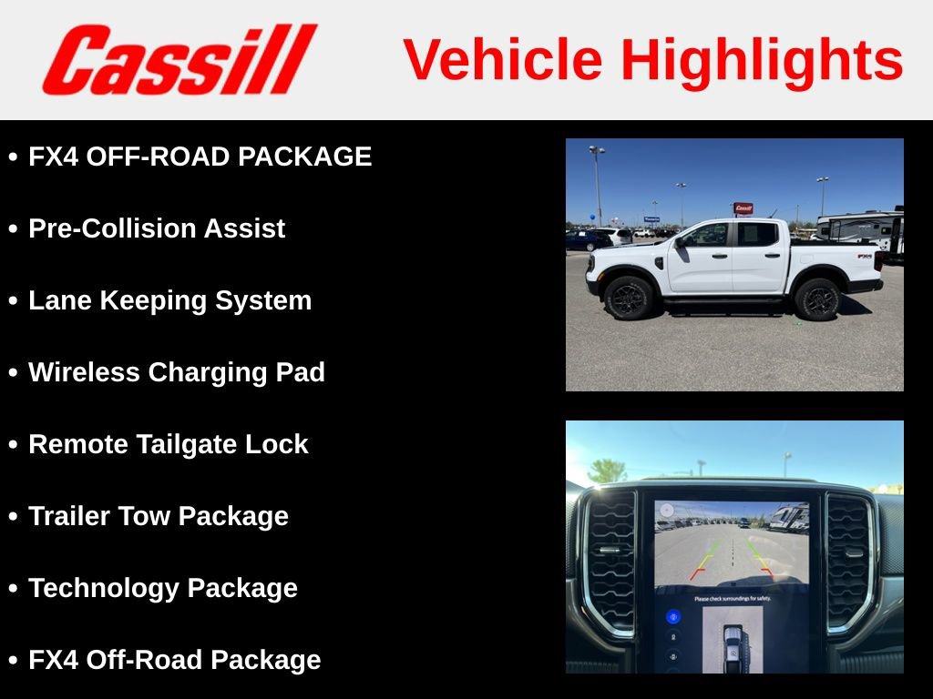 Used 2024 Ford Ranger XLT w/ Technology Package AWD/4WD image 7