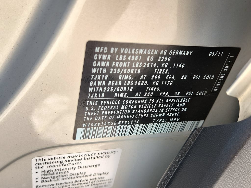 Used 2011 Volkswagen Tiguan S AWD/4WD image 21