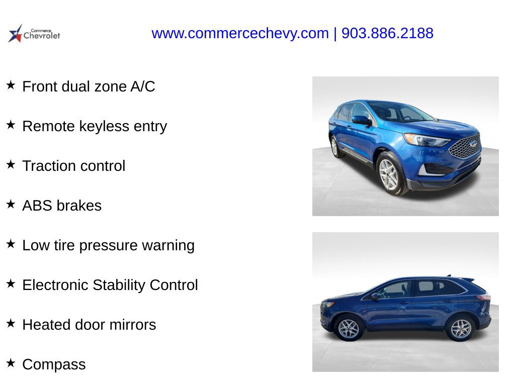 Used 2024 Ford Edge SEL AWD/4WD image 5