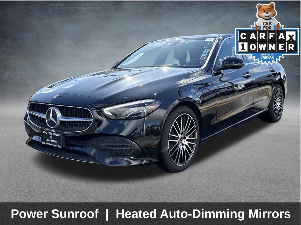 Used 2025 Mercedes-Benz C 300 4MATIC Sedan image 3