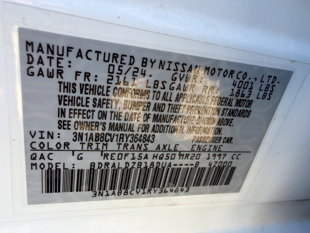 Used 2024 Nissan Sentra SV FWD image 34