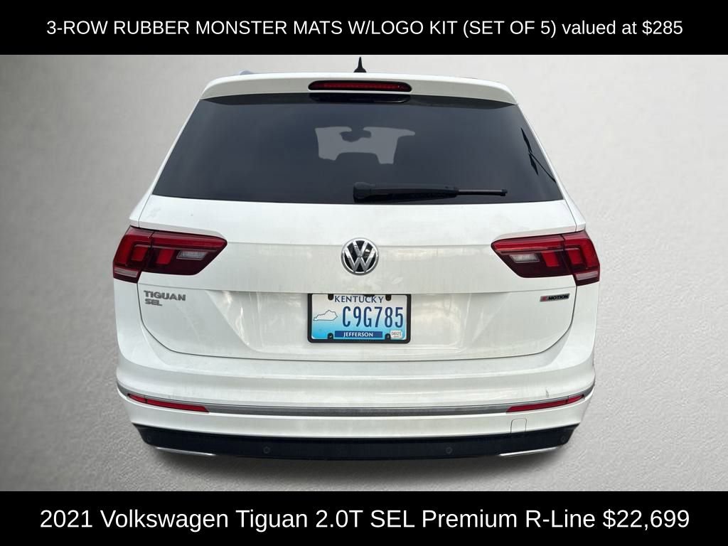 Used 2021 Volkswagen Tiguan SEL Premium R-Line w/ 3rd Row Seat Package image 4