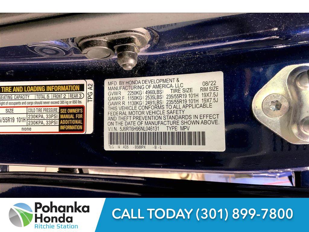 Used 2022 Honda CR-V Touring image 34