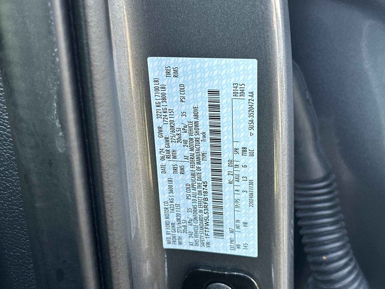 Used 2024 Ford F150 Lariat w/ Bed Utility Package AWD/4WD image 36