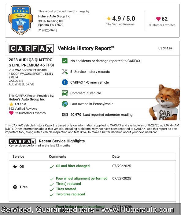 Used 2023 Audi Q3 2.0T Premium image 5