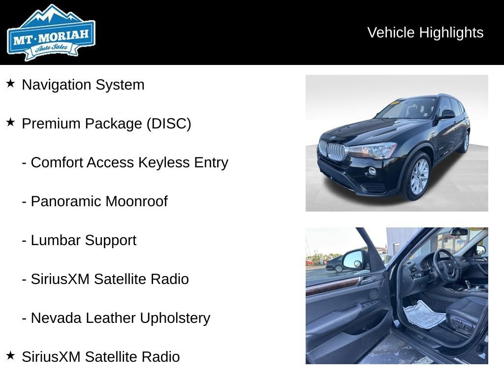 Used 2017 BMW X3 sDrive28i image 4