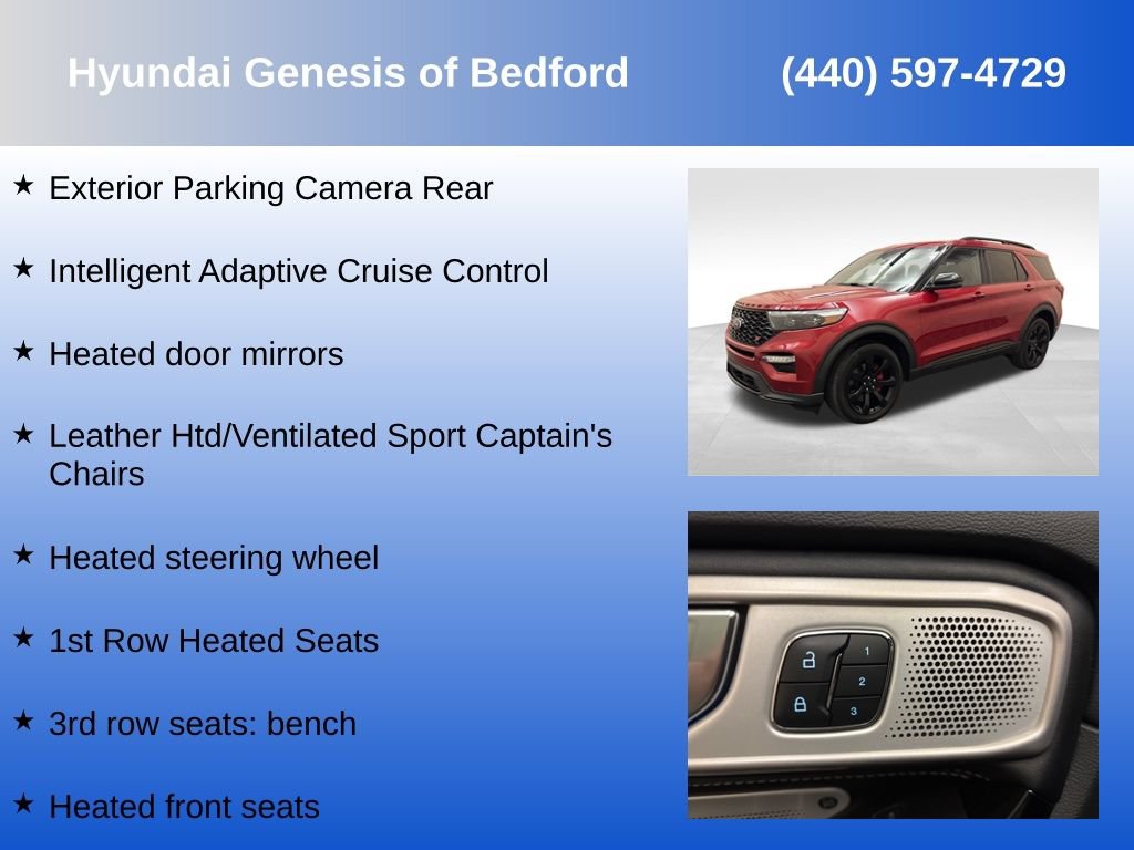 Used 2022 Ford Explorer ST w/ Equipment Group 401A AWD/4WD image 31