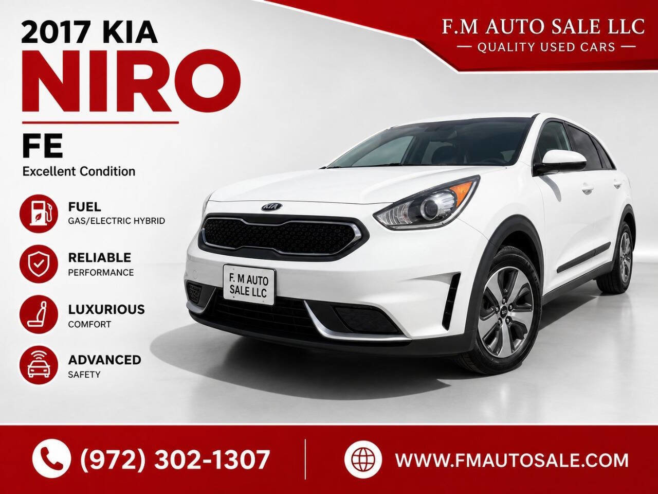 Used 2017 Kia Niro FE