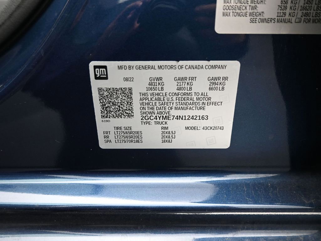 Used 2022 Chevrolet Silverado 2500 Custom w/ Custom Convenience Package image 9