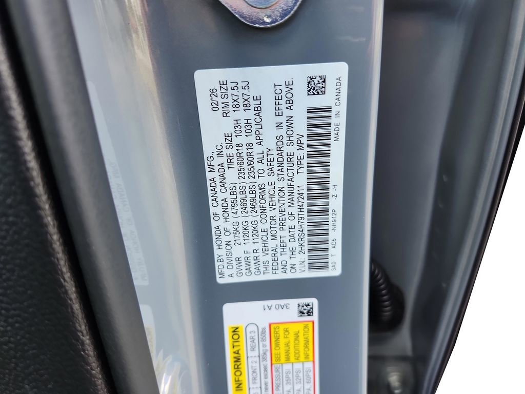 New 2026 Honda CR-V EX-L image 35