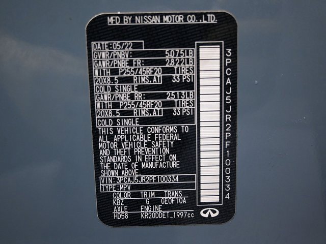 Used 2023 INFINITI QX55 Luxe w/ Cargo Package image 42