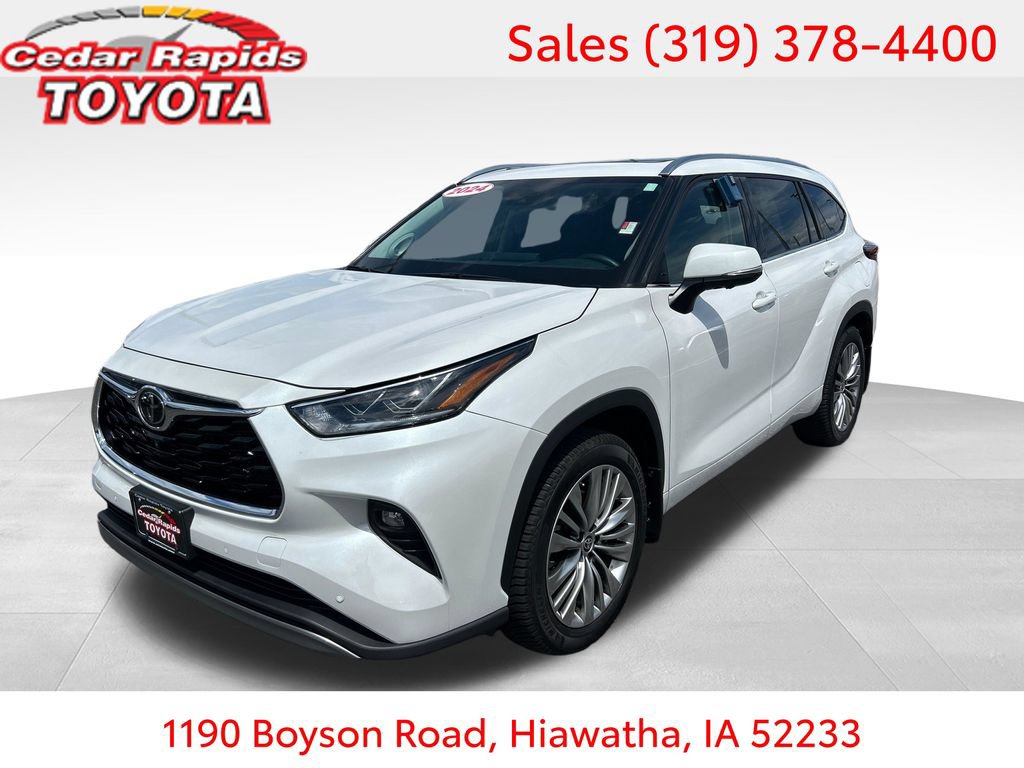 Certified 2024 Toyota Highlander Platinum