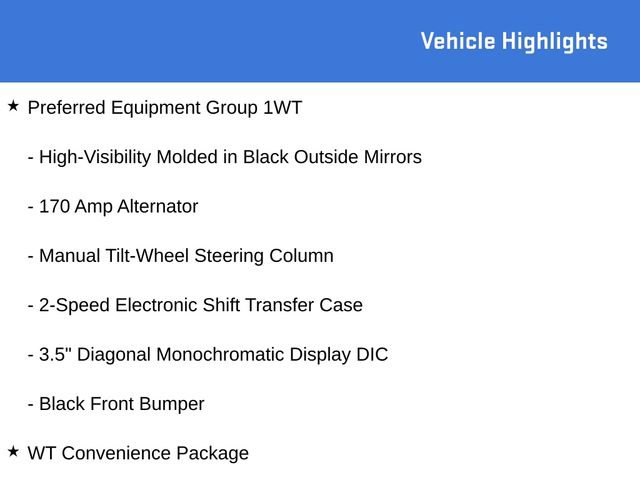 New 2024 Chevrolet Silverado 3500 W/T w/ WT Convenience Package image 10
