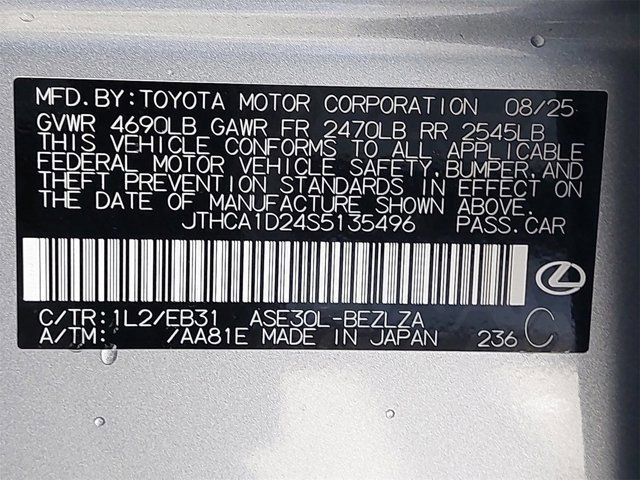 Used 2025 Lexus IS 300 w/ Comfort Package image 44