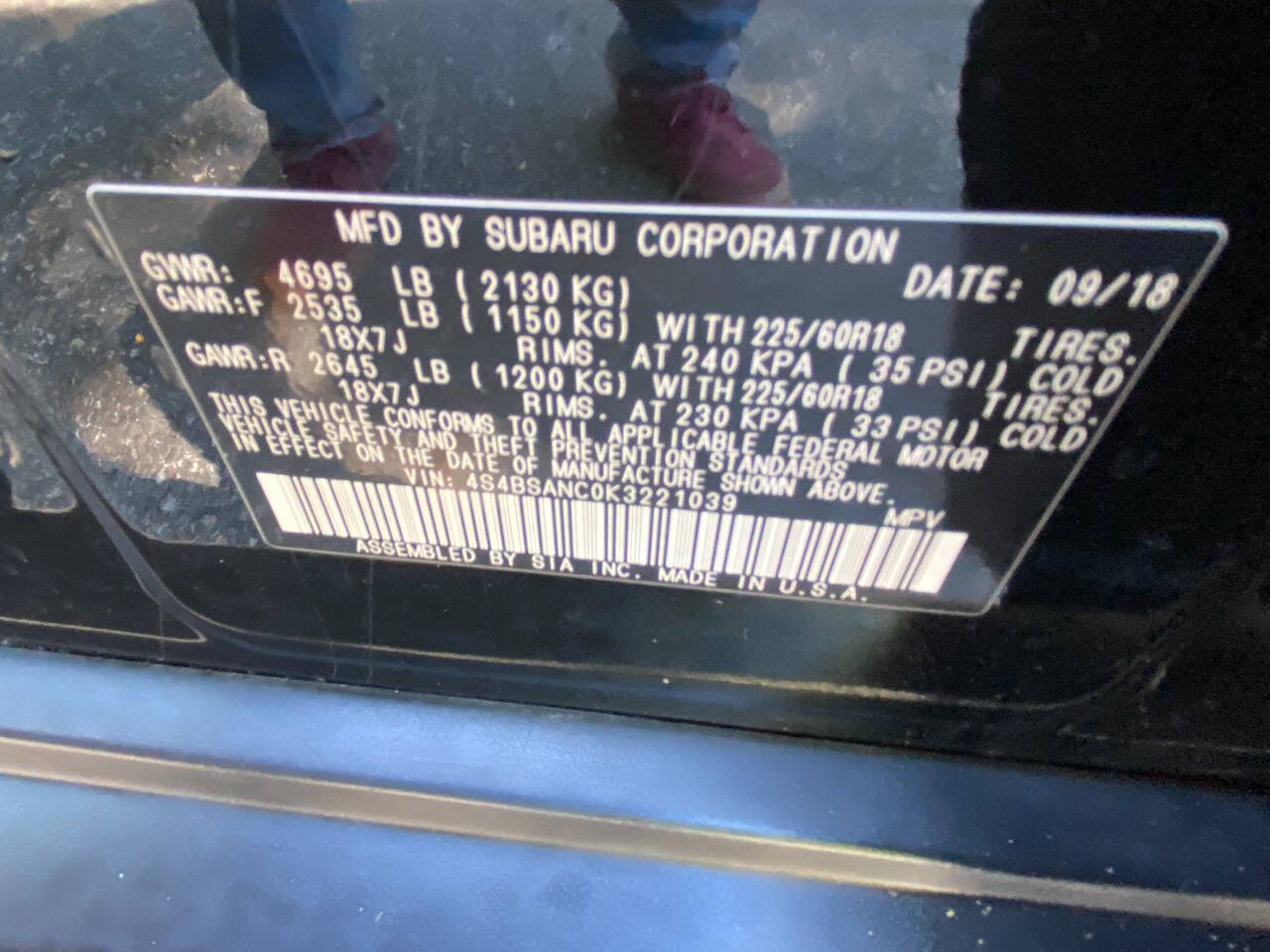 Used 2019 Subaru Outback 2.5i Limited AWD/4WD image 65