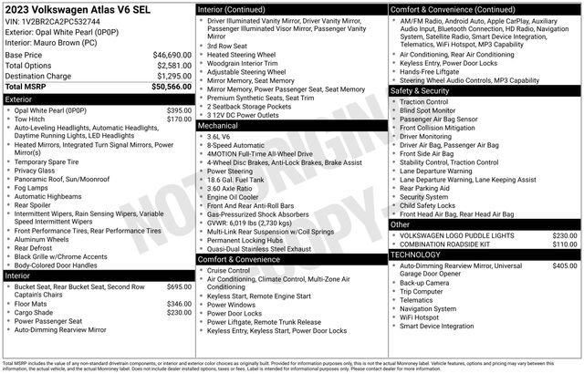 Certified 2023 Volkswagen Atlas SEL image 13