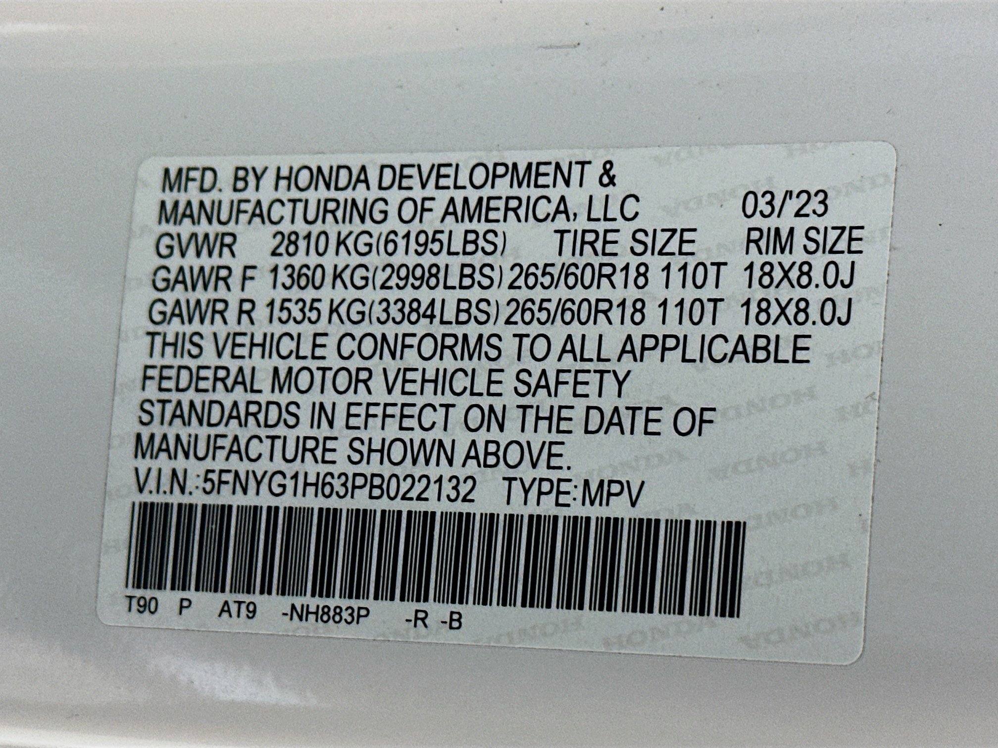 Used 2023 Honda Pilot TrailSport image 32