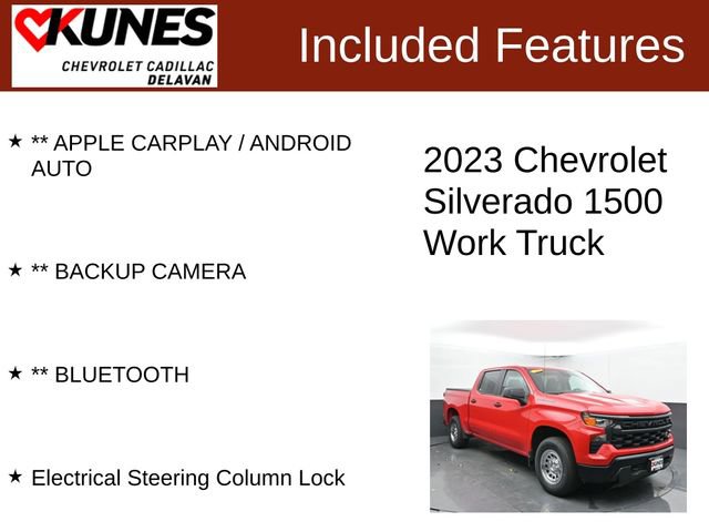 Used 2023 Chevrolet Silverado 1500 W/T w/ WT Fleet Convenience Package image 3