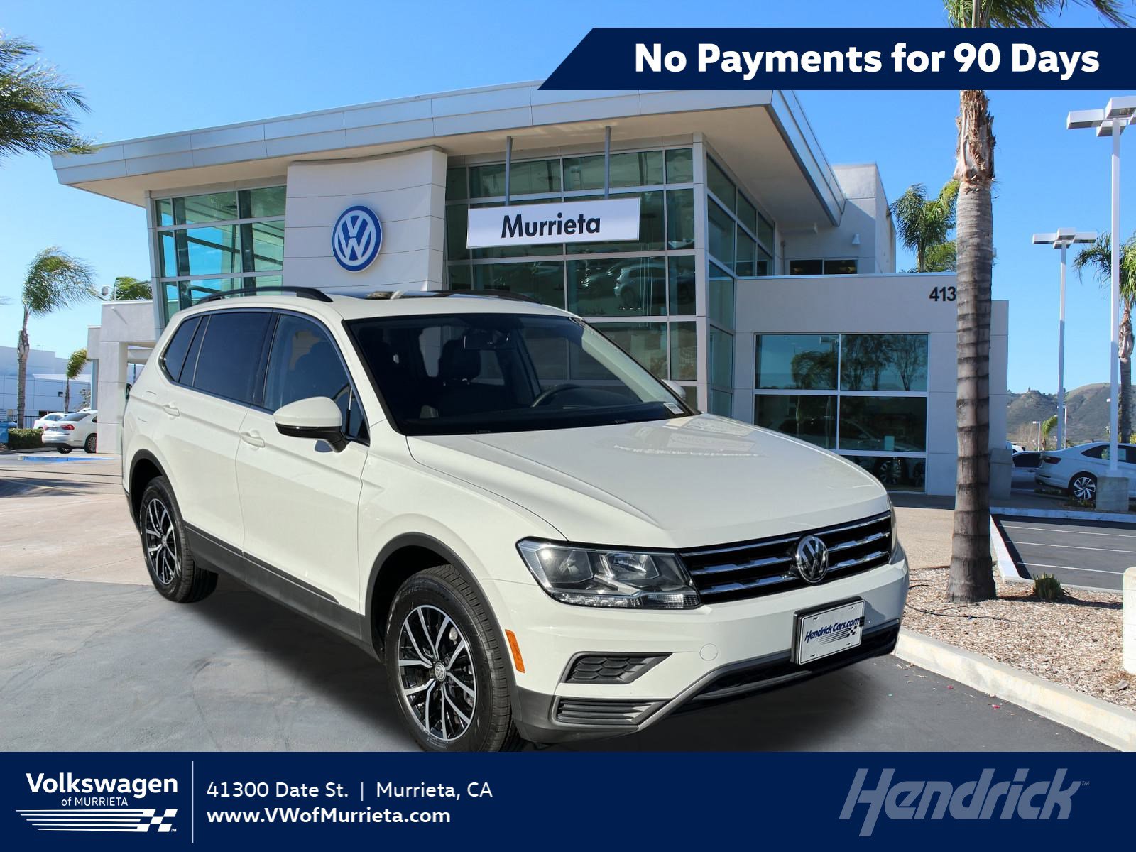 Certified 2021 Volkswagen Tiguan SE w/ Panoramic Sunroof Package