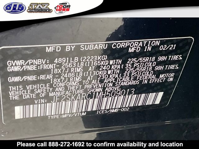 Used 2021 Subaru Forester Sport w/ Popular Package #2 image 19