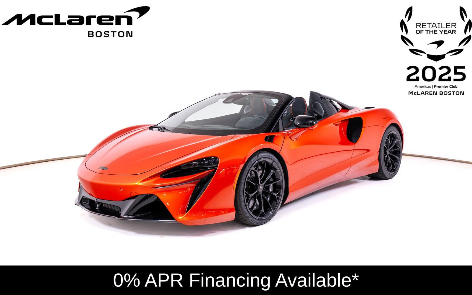 New 2026 McLaren Artura Spider RWD image 1
