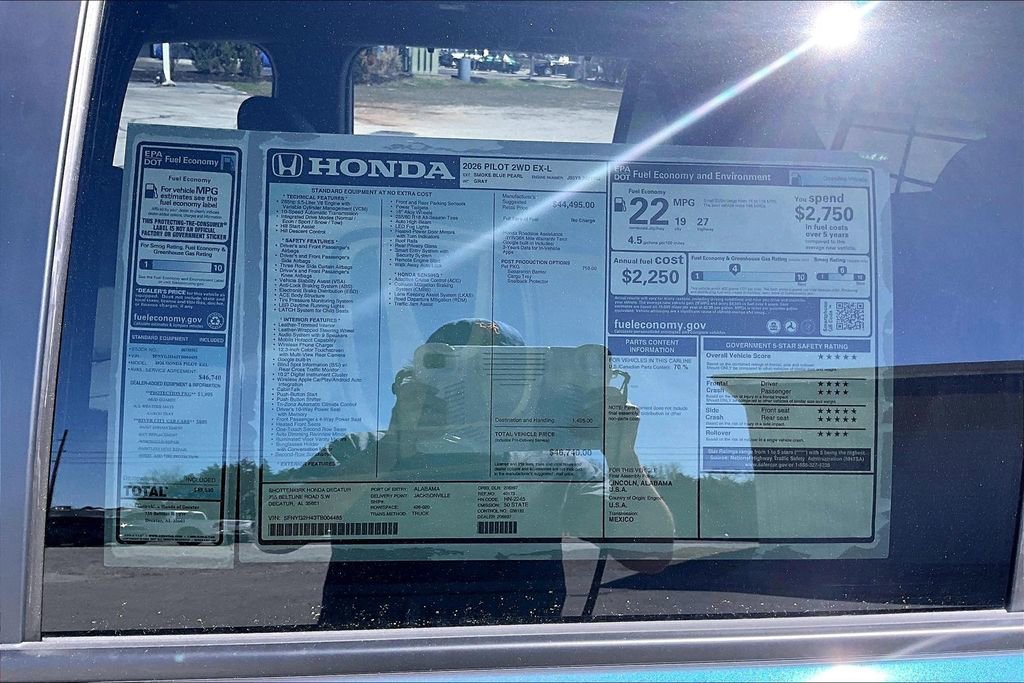 New 2026 Honda Pilot EX-L image 13