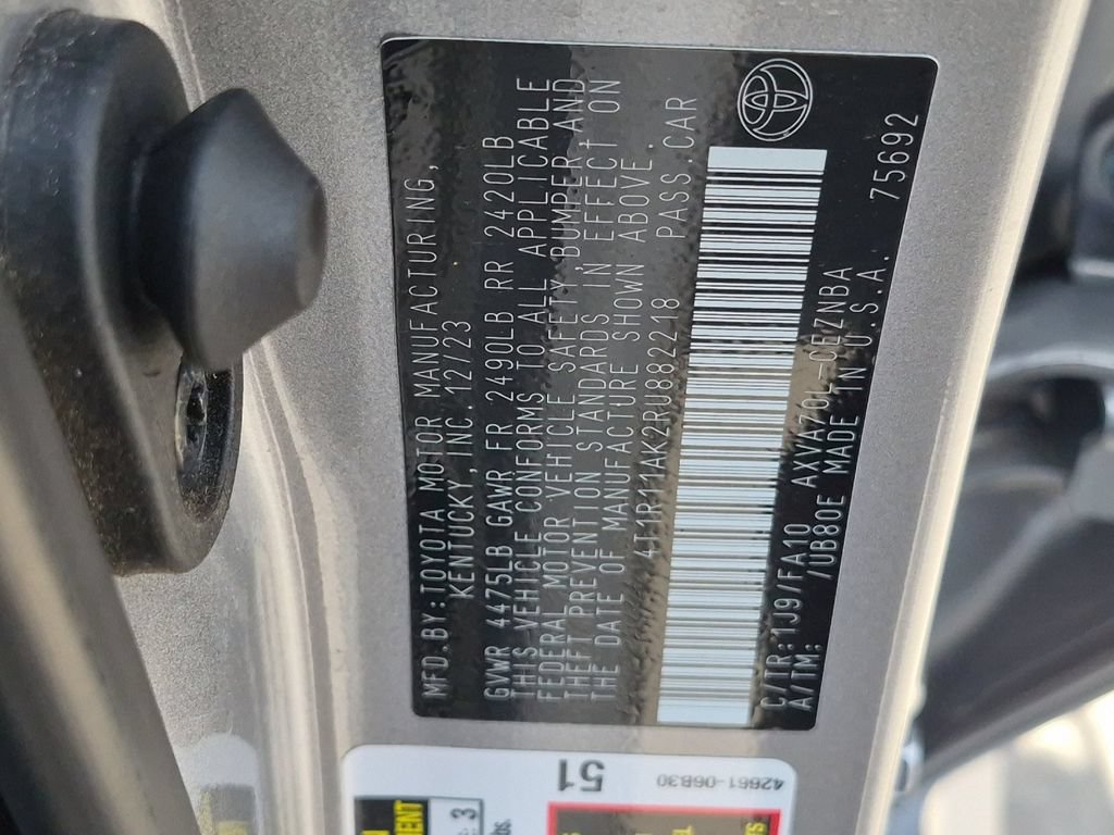 Used 2024 Toyota Camry LE w/ Convenience Package FWD image 31