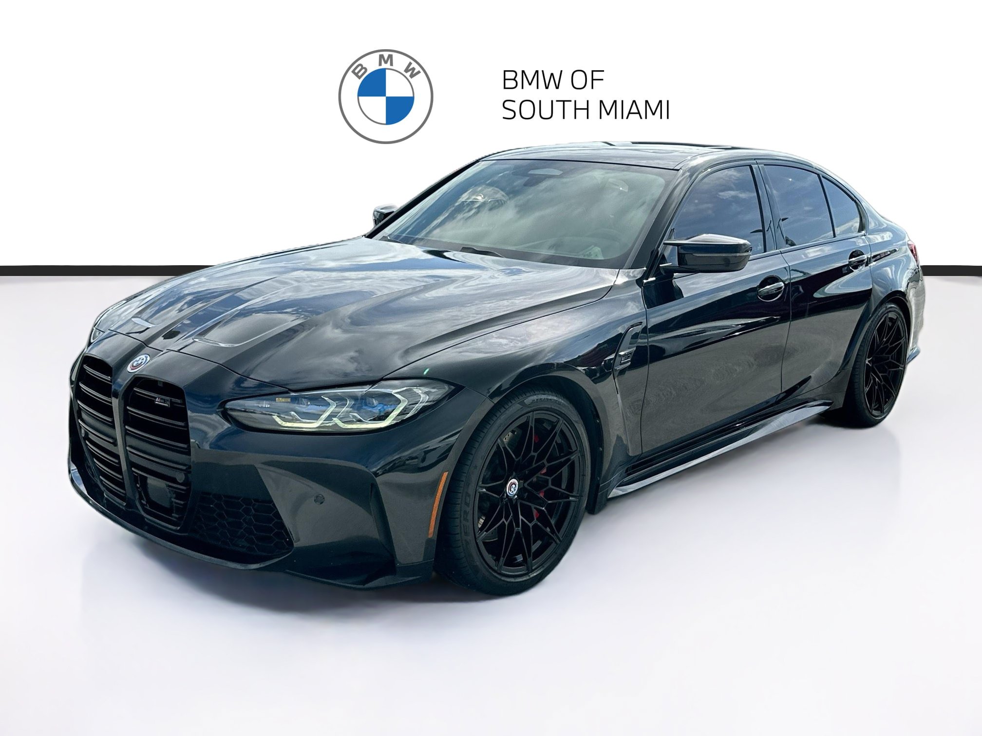 Used 2022 BMW M3 Competition w/ Executive Package RWD image 3