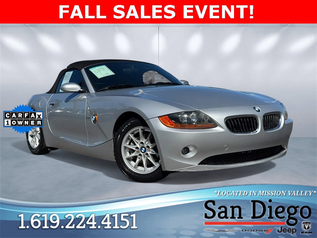 Used 2003 BMW Z4 2.5i
